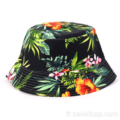 Chapeau de soleil de plage personnalisé chapeau de seau